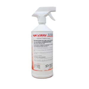 DESINFECTANTE OX-VIRIN BOTE 1 LITRO (BACTERICIDA Y VIRUCIDA)